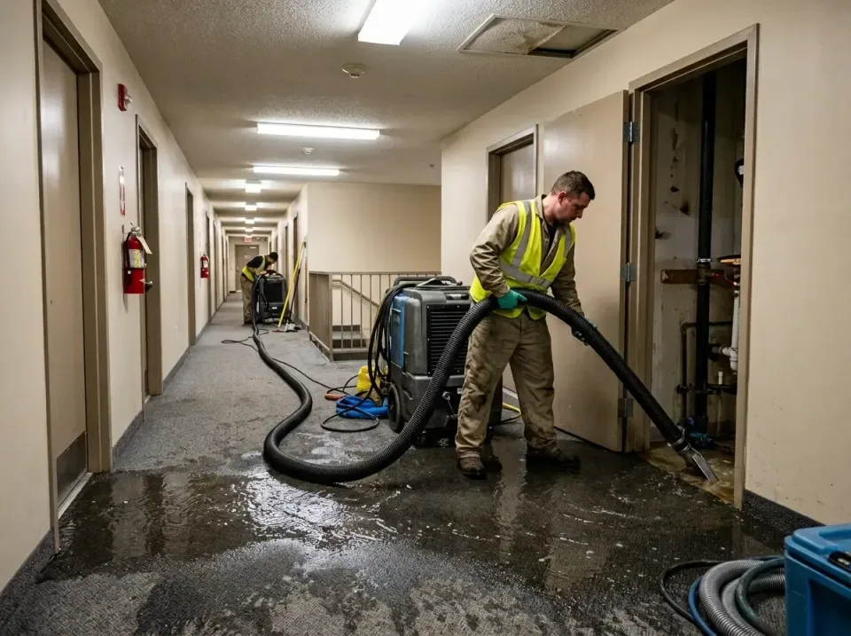 multi-unit-apartment-hallway-f-005 — frequently asked questions, Emergency Burst Pipe Water Extraction & Removal in Essex Vi…